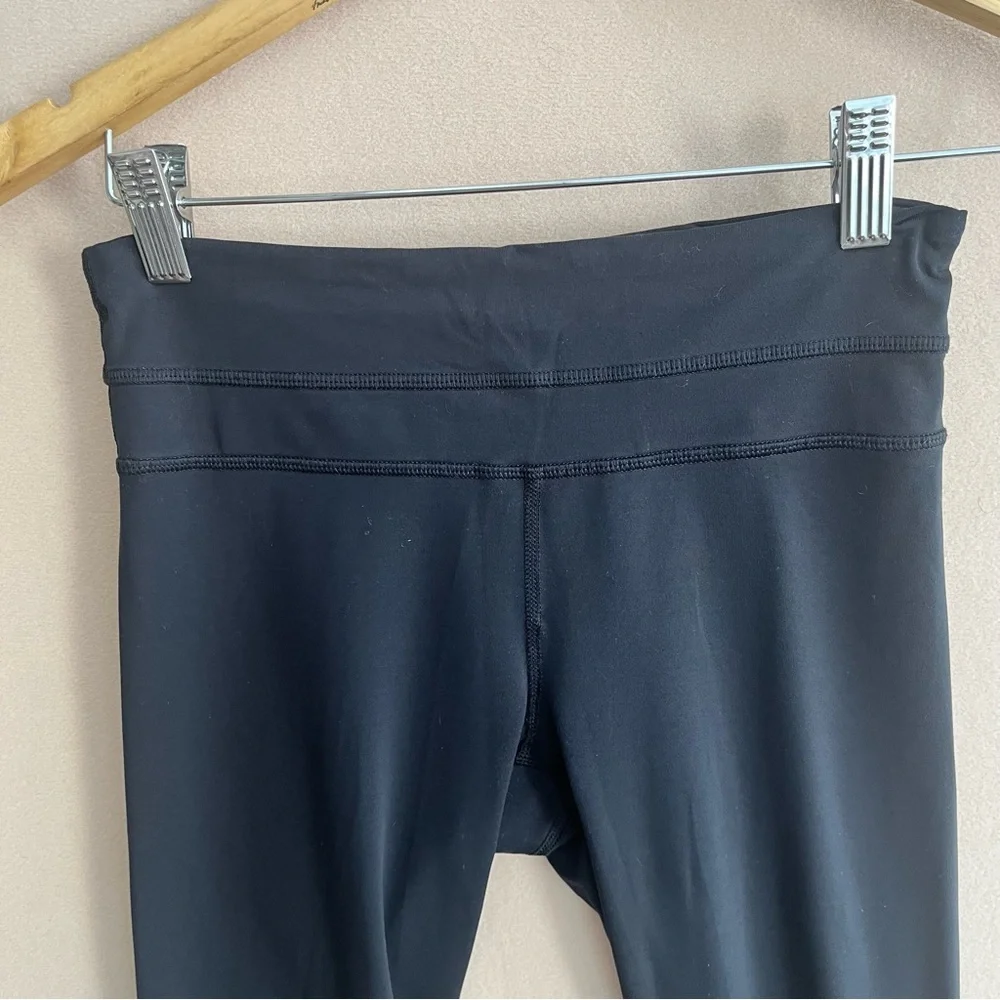 Lululemon Inspire Crop‎ II leggings black athletic size 2